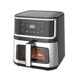 8L Digital Bottom-Visible Air Fryer (Stainless Steel Front Panel)